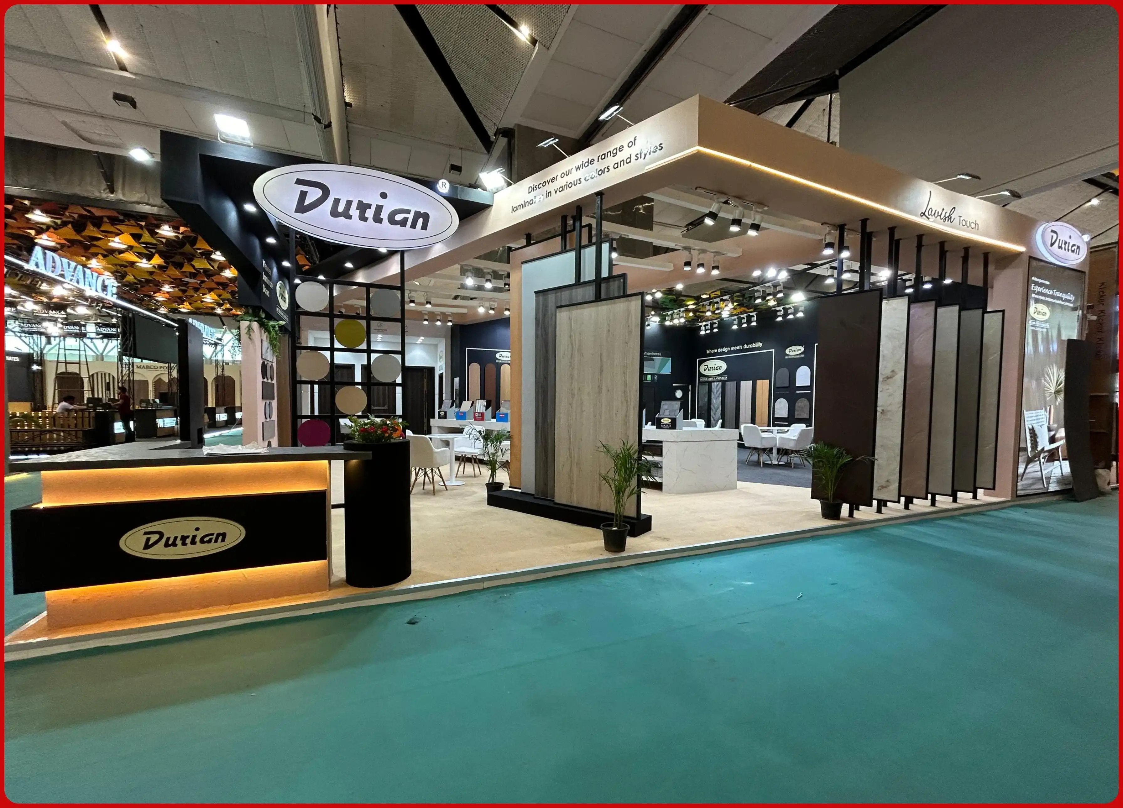 Matecia Expo stand build by Elite Corporate Group 